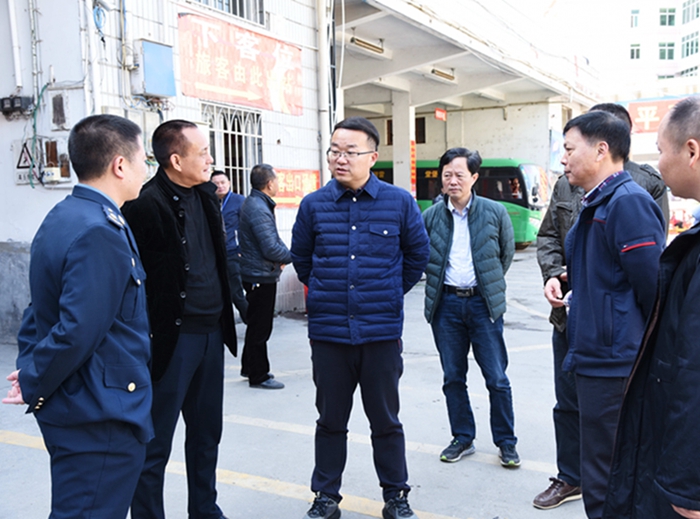 永定区委书记王金福督导安全生产工作