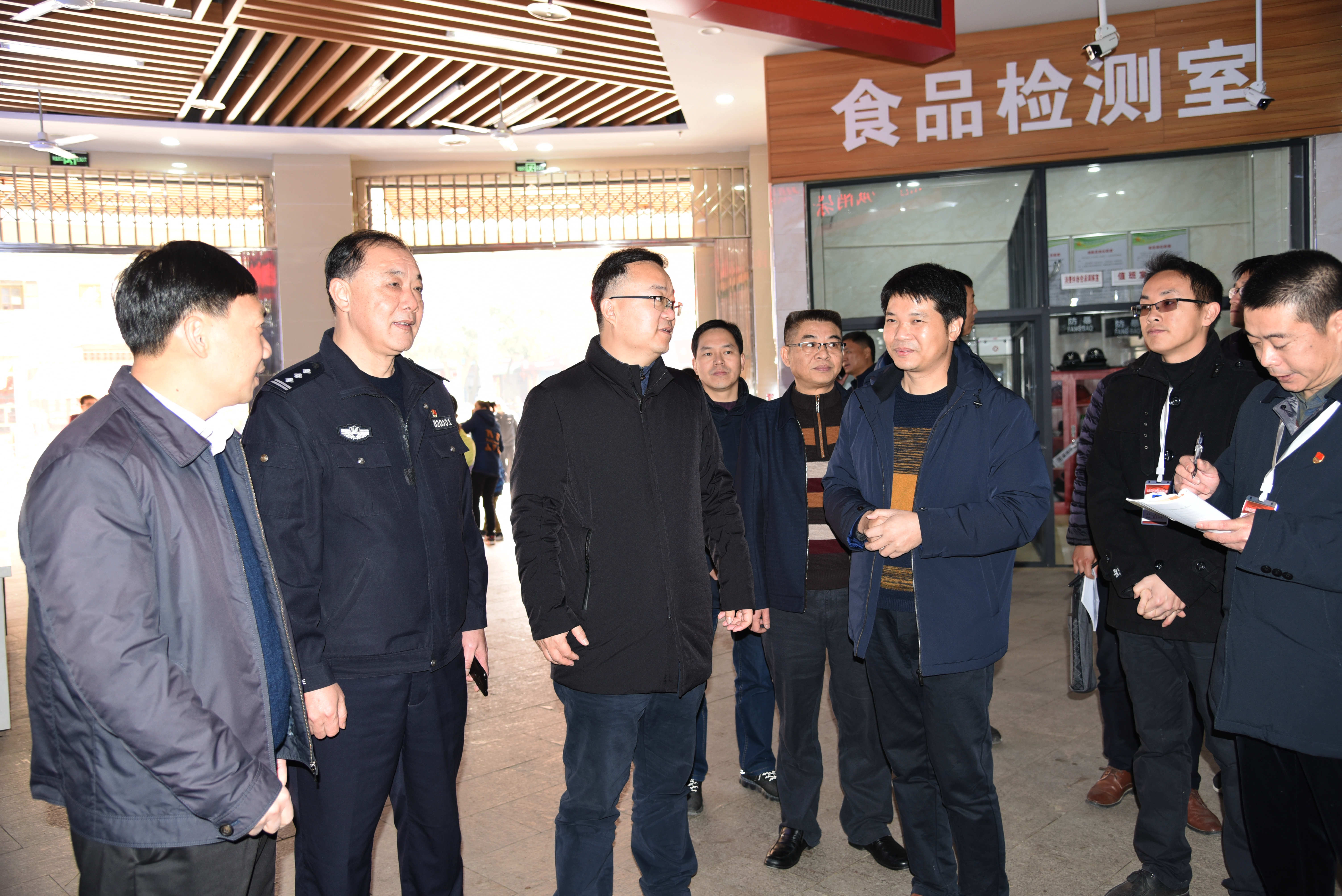 王金福督导调研红色安全隐患整改工作